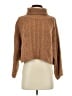 Lulus 100% Polyester Brown Turtleneck Sweater Size S - photo 1