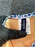 J.Crew Factory Store Print Blue One Piece Swimsuit Size M - photo 3