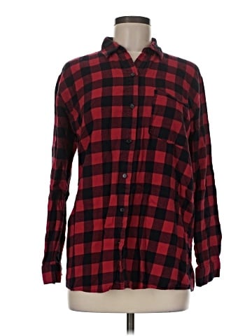 Forever 21 Long Sleeve Button-Down Shirt (view 1)