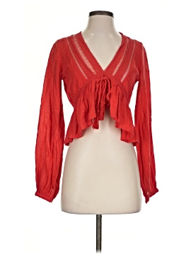 Free People Long Sleeve Blouse
