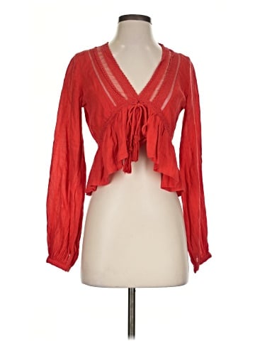 Free People Long Sleeve Blouse (view 1)