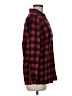Forever 21 Plaid Red Long Sleeve Button-Down Shirt Size M - photo 4
