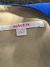 Naven 100% Polyester Solid Blue Cocktail Dress Size L - photo 4