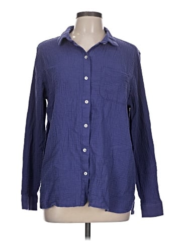Jessica Simpson Long Sleeve Button-Down Shirt (view 1)