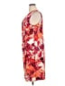Dana Buchman Print Red Cocktail Dress Size XL - photo 5