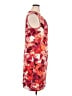 Dana Buchman Print Red Cocktail Dress Size XL - photo 4