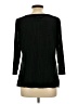 Charter Club Black 3/4 Sleeve Top Size L - photo 2