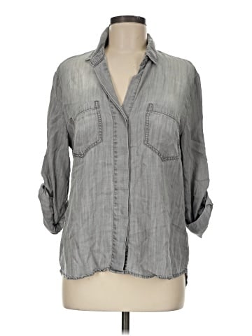 Cloth & Stone 3/4 Sleeve Button-Down Shirt (view 1)