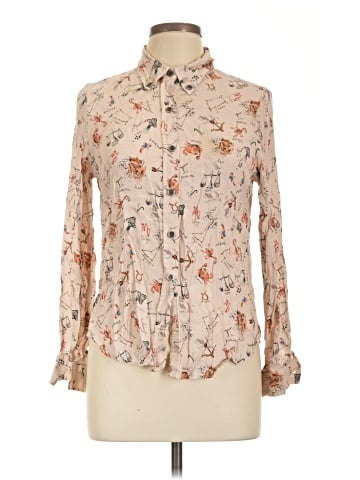 Fifteen Twenty Long Sleeve Blouse (view 1)