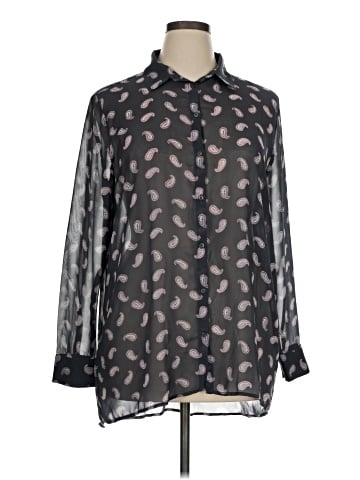 Ann Taylor LOFT Outlet Long Sleeve Blouse (view 1)