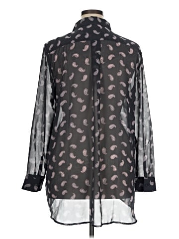 Ann Taylor LOFT Outlet Long Sleeve Blouse (view 2)