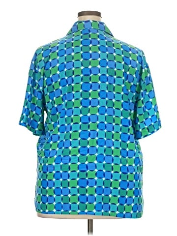 Worthington Short Sleeve Blouse (view 2)