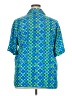 Worthington 100% Polyester Green Short Sleeve Blouse Size 18 - photo 2