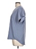 Maurices 100% Polyester Blue Short Sleeve Top Size L - photo 5