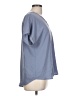 Maurices 100% Polyester Blue Short Sleeve Top Size L - photo 4