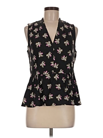 Rebecca Taylor Sleeveless Silk Top (view 1)