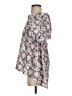 Gracia Blue Short Sleeve Blouse Size S - photo 5