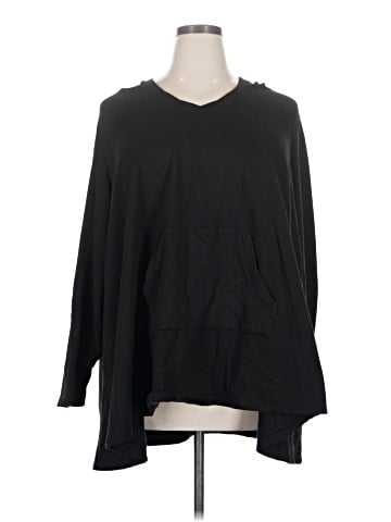 Woman Within Pullover Hoodie (view 1)