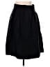 H&M 100% Polyester Solid Black Formal Skirt Size 10 - photo 2