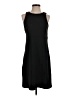 Eddie Bauer Solid Black Casual Dress Size S - photo 1
