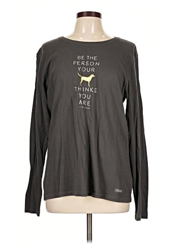Life Is Good Long Sleeve T-Shirt (view 1)