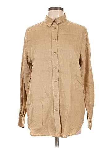 Lauren by Ralph Lauren Long Sleeve Button-Down Shirt (view 1)