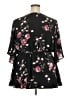 Torrid 100% Polyester Black 3/4 Sleeve Blouse Size 2X Plus (2) - photo 2