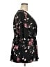 Torrid 100% Polyester Black 3/4 Sleeve Blouse Size 2X Plus (2) - photo 4