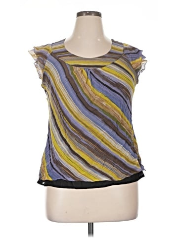 Jones New York Collection Sleeveless Silk Top (view 1)