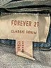 Forever 21 100% Cotton Blue Denim Jacket Size M - photo 6