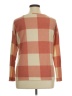Haptics Plaid Brown Orange Long Sleeve T-Shirt Size XL (estimated) - photo 2