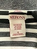 Merona Stripes Black Casual Skirt Size 12 - photo 4