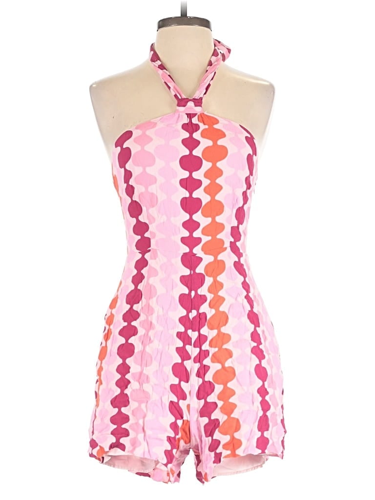 Pre-owned Hutch Romper In Pink