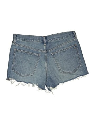 Madewell Relaxed Denim Shorts in Kelton Wash: Raw-Hem Edition (view 2)