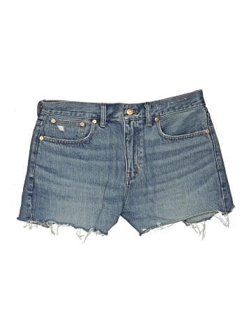 Madewell Relaxed Denim Shorts in Kelton Wash: Raw-Hem Edition (view 1)