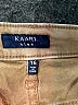Kaari Blue Brown Khakis Size 16 - photo 4