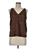 Old Navy 100% Polyester Brown Tank Top Size M - photo 1