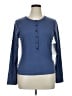 Athleta Blue Long Sleeve Henley Size XL - photo 1