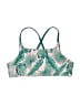 Unbranded Tropical Green Two Piece Swimsuit Size S (estimated, kids) - photo 1