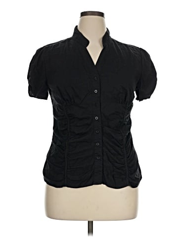 Dots Short Sleeve Blouse (view 1)