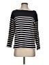 TOPTEN Stripes Black Pullover Sweater Size XS - photo 1