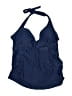 Old Navy Solid Blue Swimsuit Top Size L - photo 1