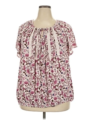 Torrid Short Sleeve Blouse (view 1)