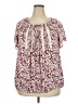 Torrid Pink Short Sleeve Blouse Size 2X Plus (2) - photo 1