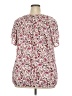 Torrid Pink Short Sleeve Blouse Size 2X Plus (2) - photo 2