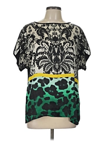 Alfani Short Sleeve Blouse (view 1)