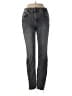 Zara Chevron-herringbone Gray Jeans Size 4 - photo 1