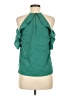 Cooper & Ella Green Sleeveless Blouse Size Med (2) - photo 2
