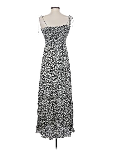 Madewell Tie Shoulder Midi Dress in Floral (view 2)