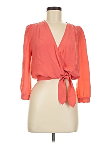 Madewell Silk Wrap Top (view 1)